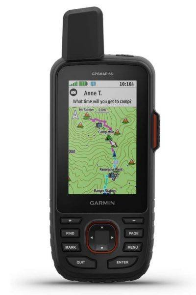 Garmin GPSMAP 66i in white background