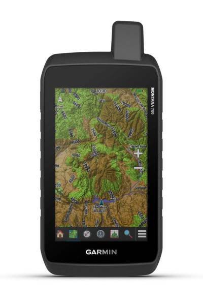 Garmin Montana 700 in white background